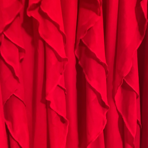 Red Girls Formal Dress - Picture 4 of 6